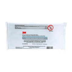 Lingettes de nettoyant désinfectant pour surfaces HSW-25-1M 3MMC