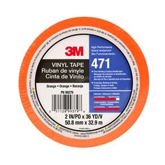 3M™ Vinyl Tape 471, Orange, Frontside, 2inch