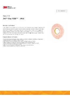 Fita 3M™ VHB™ 4914 – 600 mm x 33 m | 3M Brasil