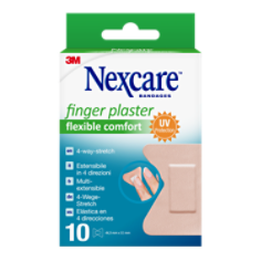 Buy Nexcare Cushioned Flexible Foam Lengths 6cm x 10cm 10 Pack