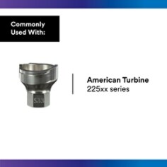 3M PPS 2.0 Spray Gun Adapter #S33, 26128, 1/8 Inch Male, 27 Thread NPT - Use With