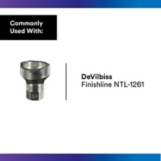 3M PPS 2.0 Spray Gun Adapter #S4, 26005, 12 mm Female, 1.0 mm Thread - Use with