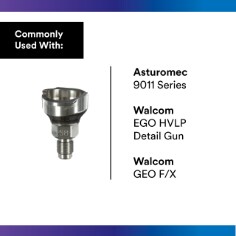 3M™ PPS™ Series 2.0 Adapter #S8, 26015, 12 mm Male, 1.0 mm Thread - Use With