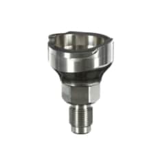 3M™ PPS™ Series 2.0 Adapter #S8, 26015, 12 mm Male, 1.0 mm Thread - Catalog Image, Back