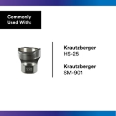 3M PPS 2.0 Spray Gun Adapter #S28, 26120, 17.5 mm Female, 19 Thread Gg - Use With