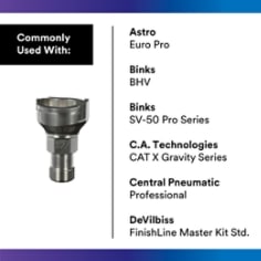 3M™ PPS™ Series 2.0 Adapter #S27, 26119, 16mm Male, 1.5mm Thread - Use With 1