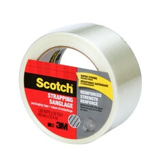 Scotch(R) Reinforced Strength Strapping Packaging Tape 8950-30-EF, 1.88 in x 30 yd (48 mm x 27.4 m)