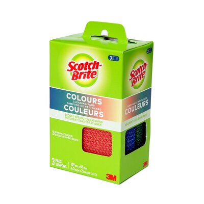 Scotch-Brite(R) Colours All Purpose Pads 723-C-8-CA