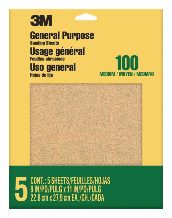 ™ Aluminum Oxide Sandpaper Medium