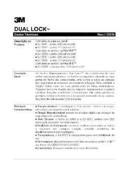 Boletim técnico Dual Lock