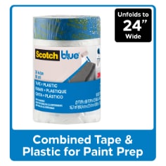 ScotchBlue Pre-taped Painter's Plastic