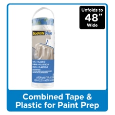 ScotchBlue Pre-taped Painter's Plastic