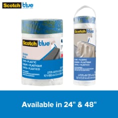 ScotchBlue Pre-taped Painter's Plastic 