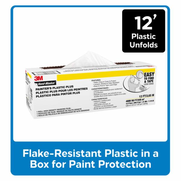 ™ Hand-Masker PAINTER'S PLASTIC PLUS MFB-12