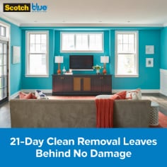 ScotchBlue Pre-taped Painter's Plastic with Dispenser