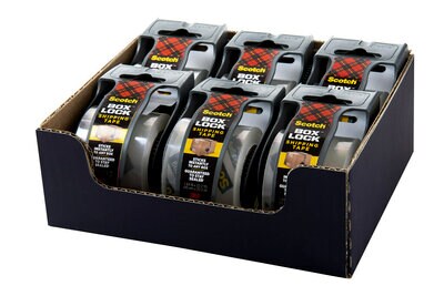 Scotch™ Box Lock Shipping Tape 1.88 IN X 22.2 YD (48MM X 20.3M)