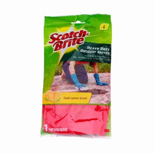 3M™ Scotch-Brite™ Heavy Duty Gloves, Size L, Pink