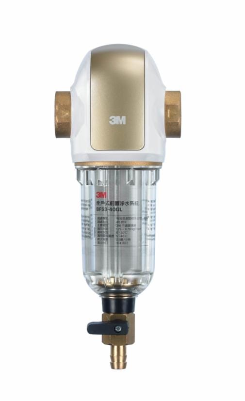 3M全戶式前置淨水系統 BFS3-40GL_星燦金