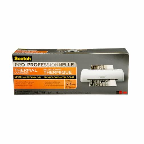 Scotch™ PRO Thermal Laminator TL1306C, 12.3 in (31.2 cm) 3M Canada