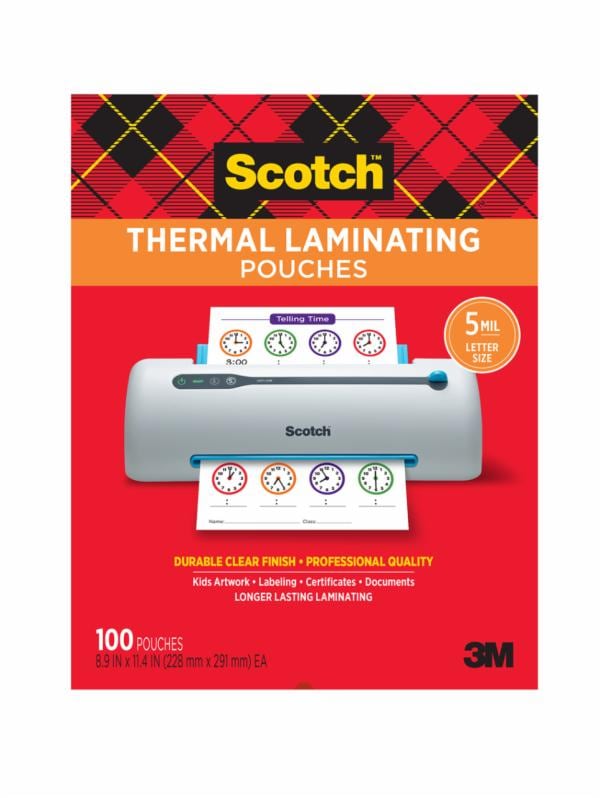Scotch Thermal Pouches TP5854-100