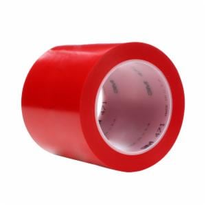 3M™ Vinyl Tape 471, Red, 4 in x 36 yd, 5.2 mil, 8 Roll/Case image 3M™ Vinyl Tape 471, Red, 4 in x 36 yd, 5.2 mil, 8 Roll/Caseimage