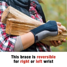 Reversible Splint Wrist Brace