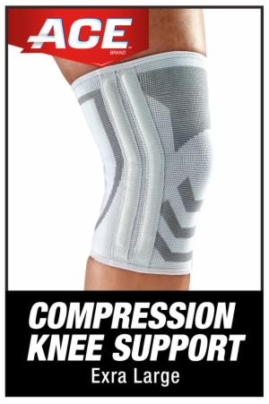 ACE Compression Knee Brace with side stabilizers 209618, XL image ACE Compression Knee Brace with side stabilizers 209618, XLimage
