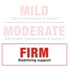 Adjustable Knee Brace with Side Stabilizers