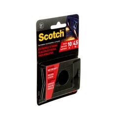 Scotch® Extreme Fasteners RFD7021, Black, 1 in (2.54 cm), 12