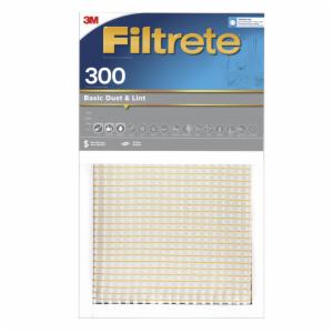 Filtrete Basic Dust & Lint Air Filter, 300 MPR, 301-4, 16 in x 25 in x 1 in (40.6 cm x 63.5 cm x 2.5 cm) image Filtrete Basic Dust & Lint Air Filter, 300 MPR, 301-4, 16 in x 25 in x 1 in (40.6 cm x 63.5 cm x 2.5 cm)image