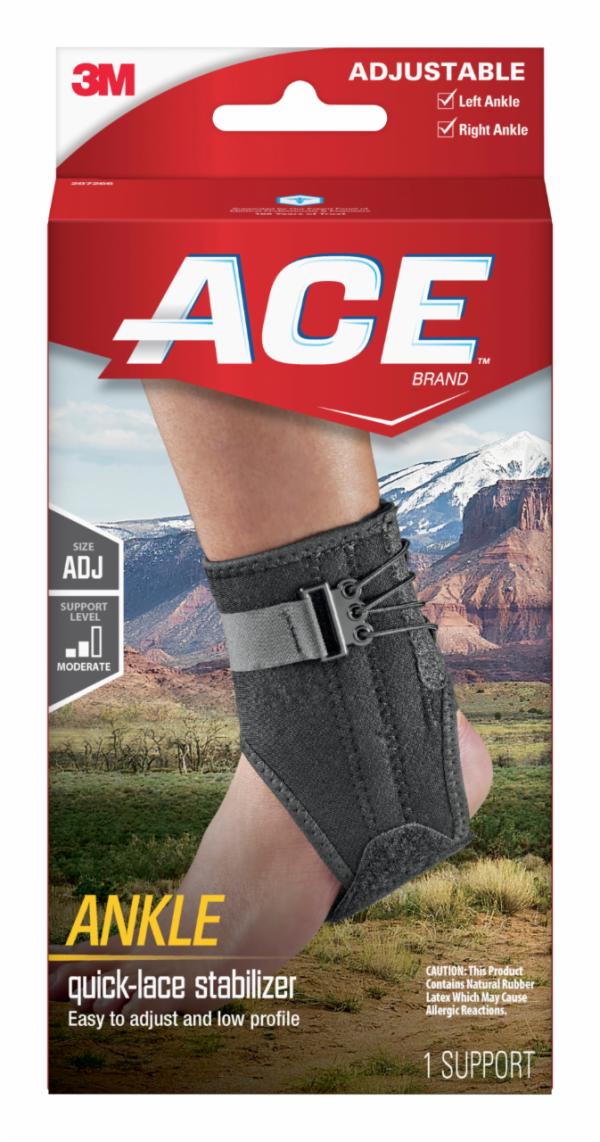 ACE Ankle Brace with Side Stabilizers 207266