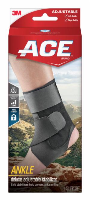ACE Ankle Brace w/Stabilizer 209605, Adjustable image ACE Ankle Brace w/Stabilizer 209605, Adjustableimage