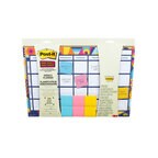 Agenda hebdomadaire avec feuillets super collants 730-CAL-GRDNT Post-it(R)