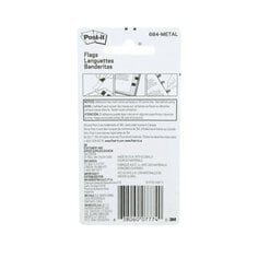 Post-it(R) Gold Flags, 0.47 in x 1.7 in, 100/On-the-Go Dispenser