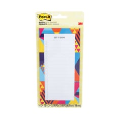 Post-it® Super Sticky Weekly Planner  BC-LIST-OBRT, with Magnet, 3.8 in x 7.8 in (96.5 mm x 198 mm)