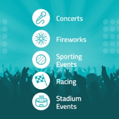 Lifestyle Plugs Events and Concerts Amazon B+ Images
