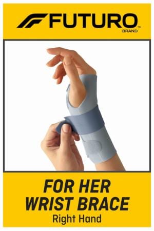 FUTURO For Her Wrist Support, 95346ENR, Right Hand, Adjustableimage