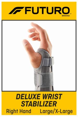 FUTURO Deluxe Wrist Stabilizer Right Hand, 09137ENT, L/XL image FUTURO Deluxe Wrist Stabilizer Right Hand, 09137ENT, L/XLimage