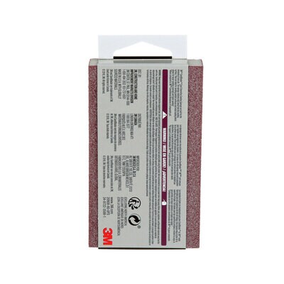 3M SandBlaster Sanding Sponge - 80 Grit For Bare Wood, Metal & Drywall Surfaces