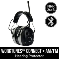 3M™ WorkTunes™ Connect Hearing Protector + AM/FM