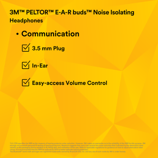 3M™ PELTOR™ E-A-R buds™ Noise 