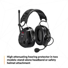 3M™ PELTOR™ WS™ ALERT™ XP, Black 