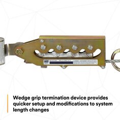 3M™ DBI-SALA® Sayfline™ Cable Horizontal Lifeline System 7602090