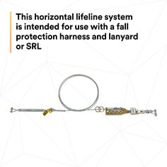 3M™ DBI-SALA® Sayfline™ Cable Horizontal Lifeline System 7602090