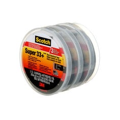 Scotch® Super 33+™ Vinyl Electrical Tape 6132-BA-3PK-6