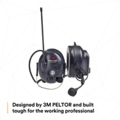 3M™ PELTOR™ LiteCom Plus 2-Way Radio Headset, MT7H7B4610-NA, Neckband 1 EA/Case