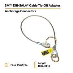 3M™ DBI-SALA® Pass-Thru Cable Tie-Off Adapter Anchor 5900552