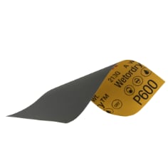 3M™ Wetordry™ Sandpaper 03020, 3-2/3 in x 9 in, 600 Grit, 20 Pack/Case