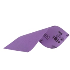 3M™ Performance Sandpaper 03077, 3-2/3 in x 9 in, 180 Grit, 5/Pack, 20 Pack/Case