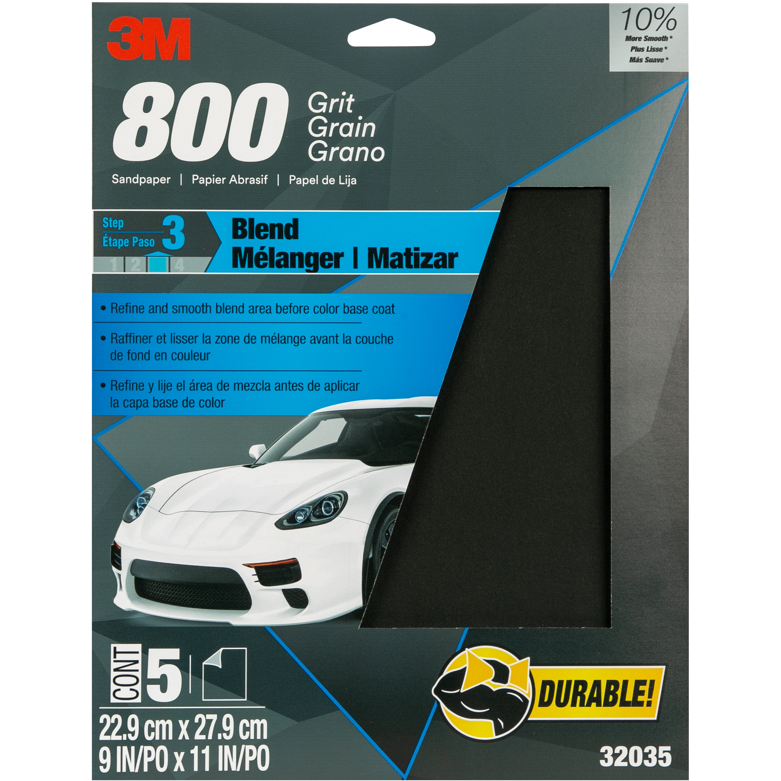3M™ Stikit™ Gold Paper Sheet Roll, 02695, P150, 4 1/2 in x 25 yd, 6 rolls per case